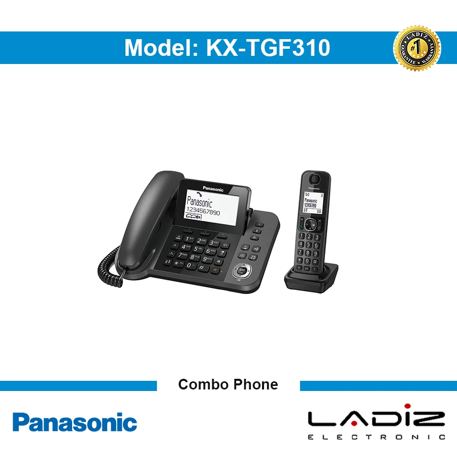 تلفن بی سیم پاناسونیک مدل KX-TGF310