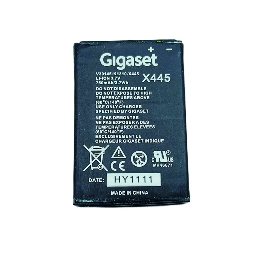 باتری تلفن بی سیم گیگاست 750mAh مدل X445