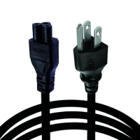 کابل برق سه پین آداپتور لپ تاپ مدل WS-001F به طول 1.2 متر