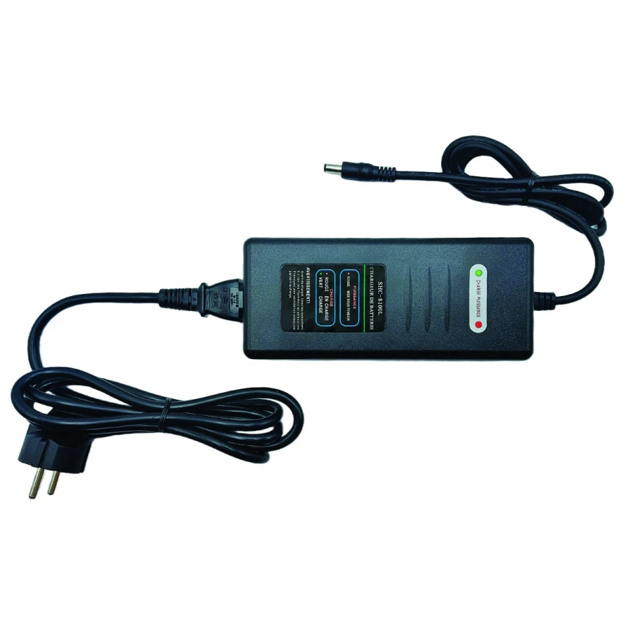 شارژر دوچرخه برقی اس تی الکترونیک 42 ولت ۲ آمپر مدل 8100LC